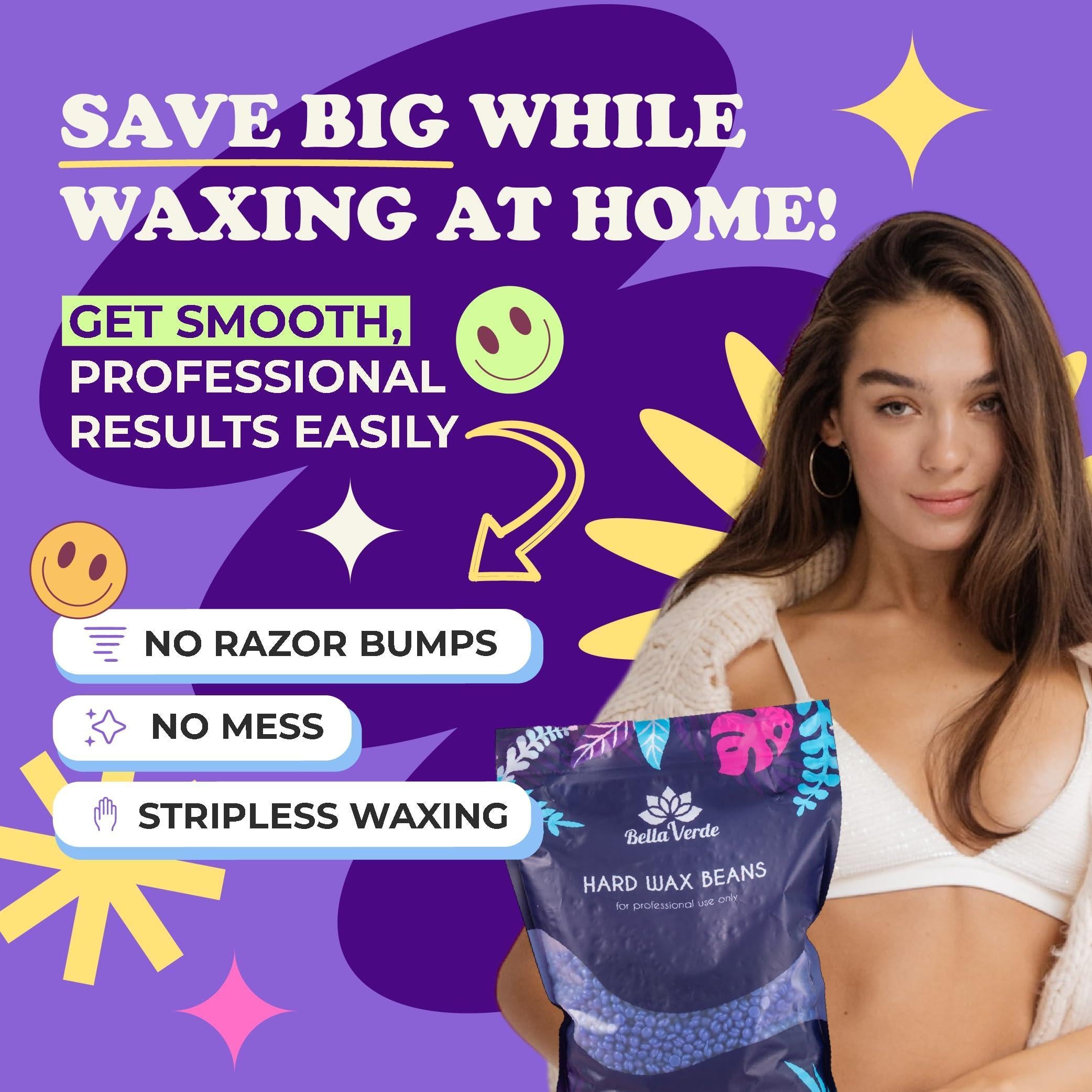 Wax Beans 2.2lb Hard Wax Beads for Hair Removal Brazilian Lavender Scent Wax Beans 2.2lb Hard Wax Beads for Hair Removal Brazilian Lavender Scent