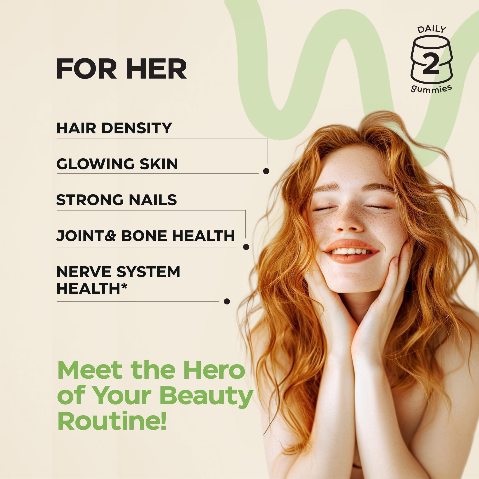 Biotin and Collagen Peptide Gummies for Hair Growth Skin Nails 12000 Mcg Biotin Biotin and Collagen Peptide Gummies for Hair Growth Skin Nails 12000 Mcg Biotin