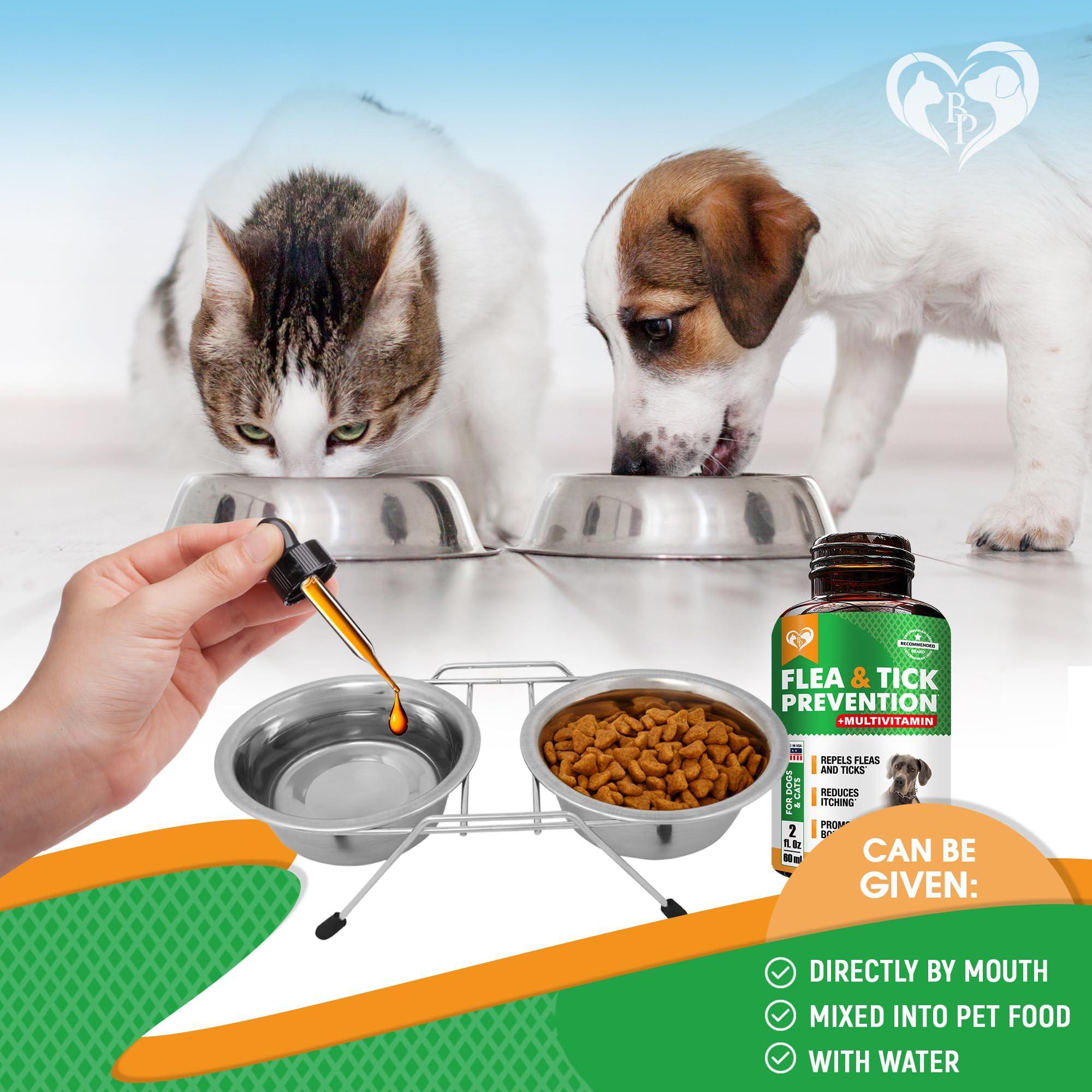 Oral Flea & Tick Drops for Dogs & Cats Multivitamin All Sizes Oral Flea & Tick Drops for Dogs & Cats Multivitamin All Sizes