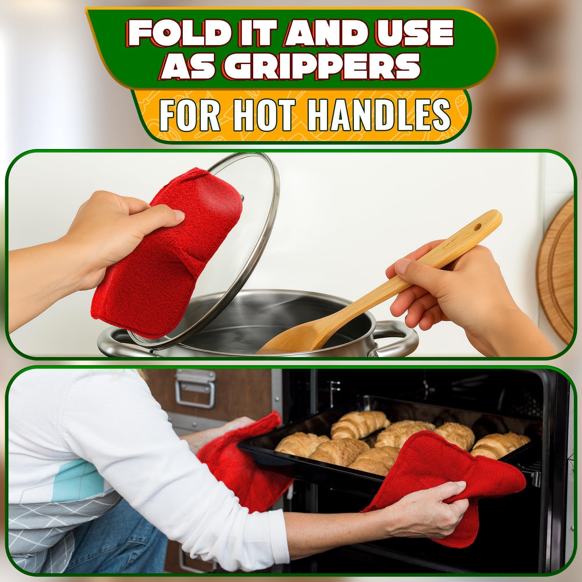 2 Pcs Red Microwave Bowl Holder (7.5 ×7.5 ) – Microwave Bowl Cozy with Durable Heat Resistant Fabric for Hot Dishes – Effortless Secure Serving of Hot Food Bowls Cups & Saucers 2 Pcs Red Microwave Bowl Holder (7.5 ×7.5 ) – Microwave Bowl Cozy with Durable Heat Resistant Fabric for Hot Dishes – Effortless Secure Serving of Hot Food Bowls Cups & Saucers