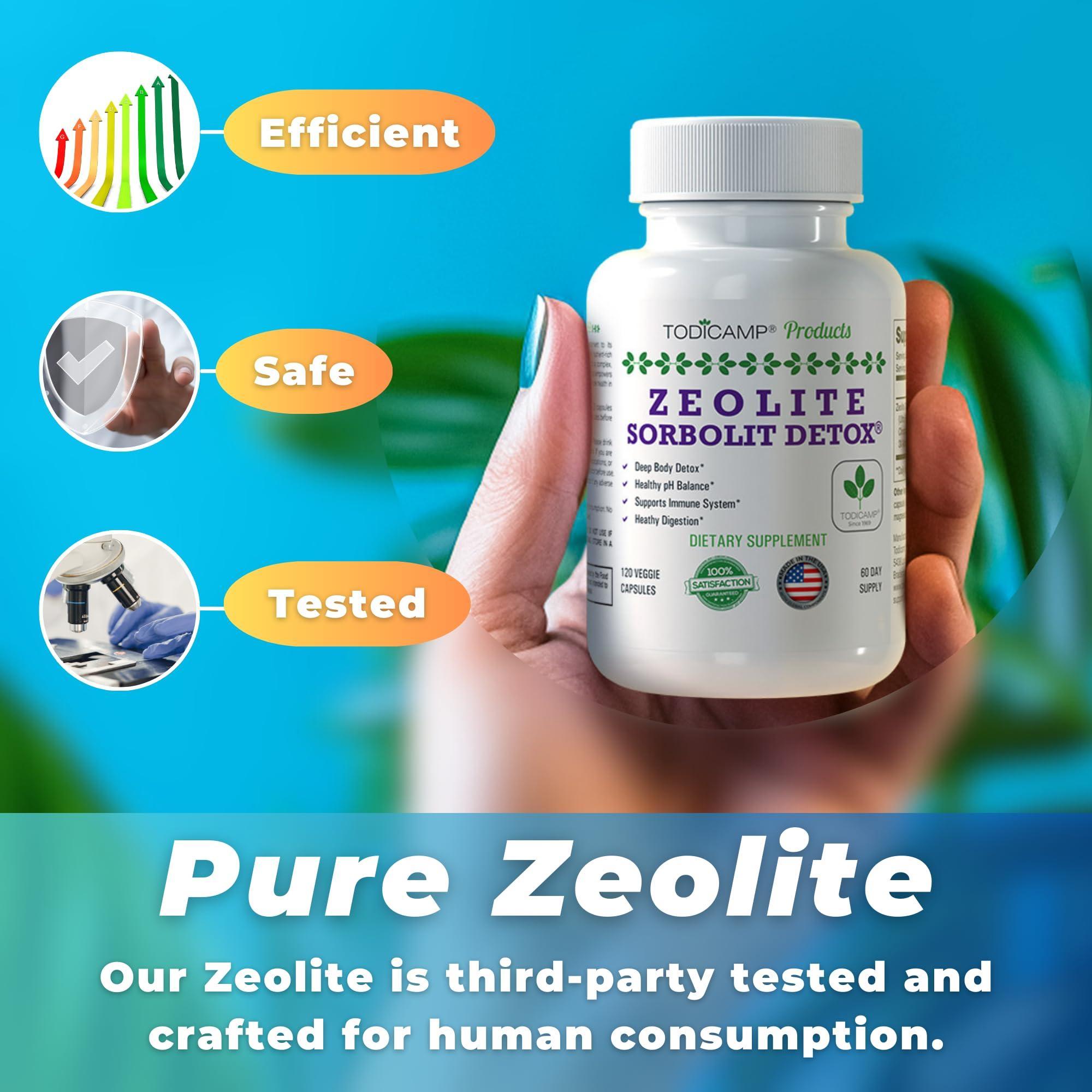 Zeolite Detox 240 Capsules Zeolite Capsules Sorbolit Ultra FINE 1 2 µm Zeolite Clinoptilolite Powder 95% 3X Activated Zeolite Supplement 4 Months Supply Zeolite Detox 240 Capsules Zeolite Capsules Sorbolit Ultra FINE 1 2 µm Zeolite Clinoptilolite Powder 95% 3X Activated Zeolite Supplement 4 Months Supply