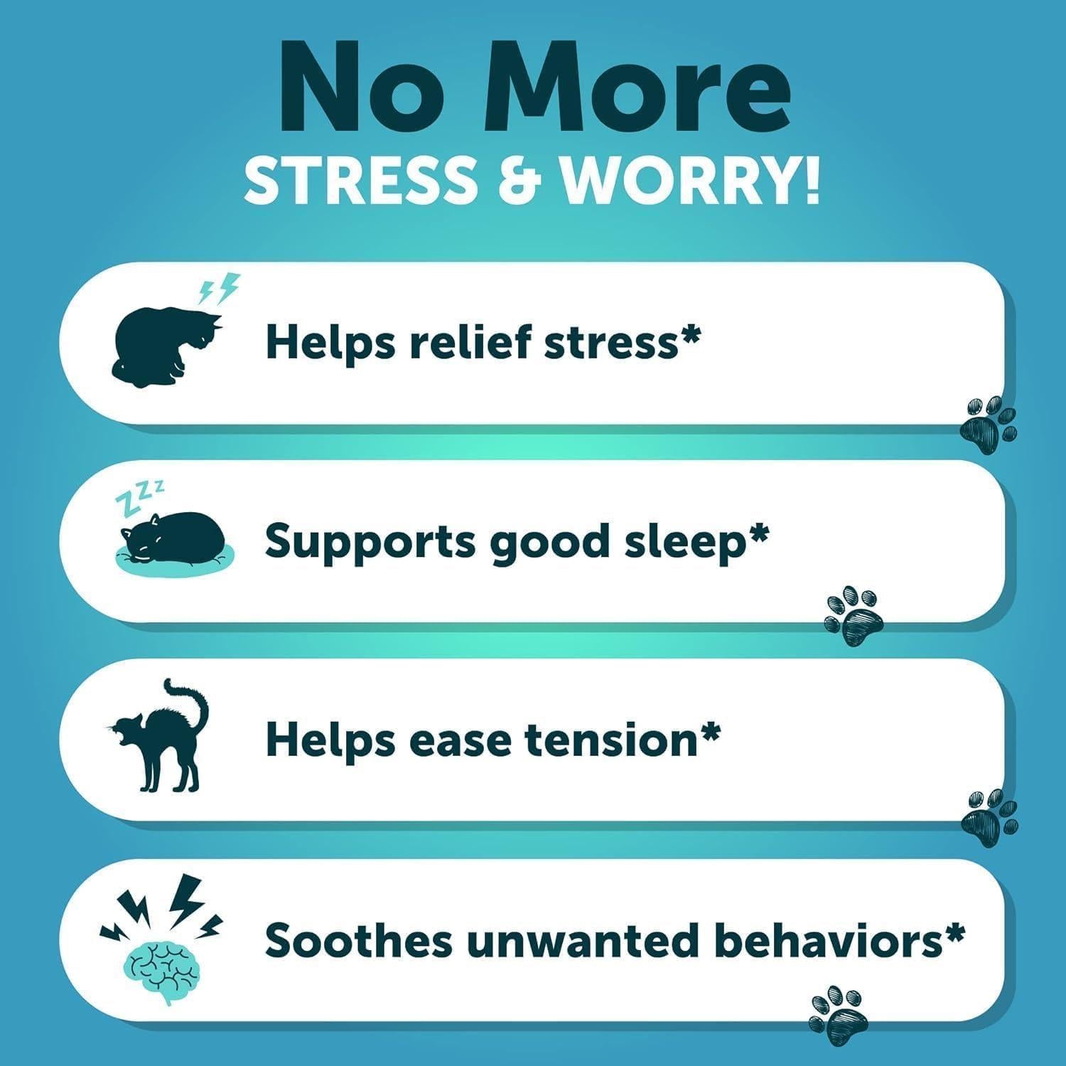 Hemp Calming Treats for Cats & Kittens Anxiety Relief Melatonin Hemp Calming Treats for Cats & Kittens Anxiety Relief Melatonin