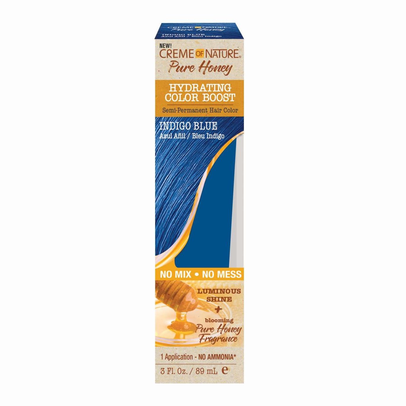 Creme Of Nature Pure Honey Semi Perm Indigo Blue Creme Of Nature Pure Honey Semi Perm Indigo Blue
