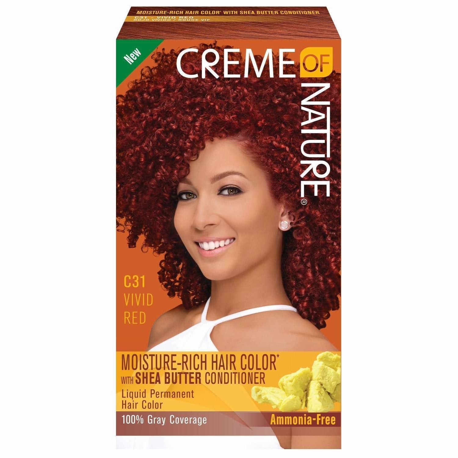 Creme Of Nature Liquid Hair Color 31 Vivid Red Creme Of Nature Liquid Hair Color 31 Vivid Red