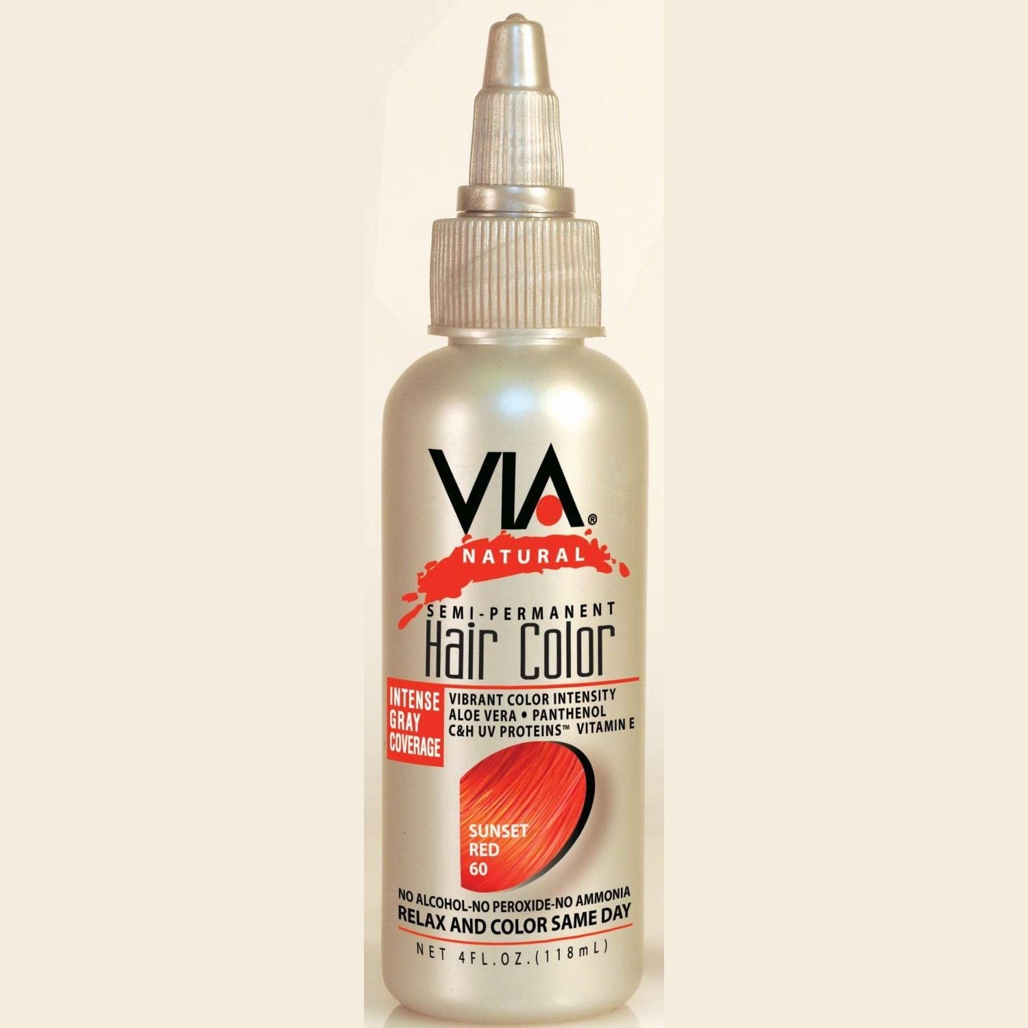 Via Natural Hair Color 060 Sunset Red Via Natural Hair Color 060 Sunset Red