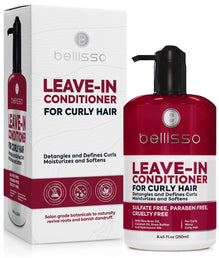 Leave in Conditioner for Curly Hair Frizz Control for Women Men Restores Dry
