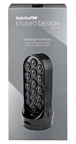 BABYLISSPRO NANO TITANIUM STUDIO DESIGN STANDING HOT ROLLERS