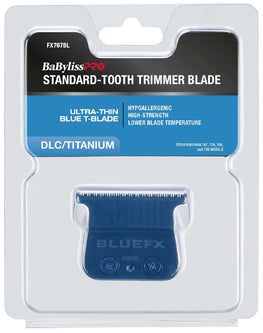 Babylisspro Standard Tooth Trimmer Blade Ultra Thin Blue T-Blade DLC/Titanium
