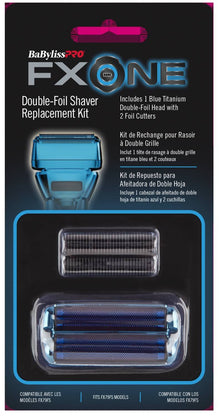 BABYLISSPRO BLUEFX DOUBLE FOIL SHAVER REPLACEMENT FOIL AND CUTTER