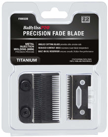 Babylisspro Metal Injection Molding (Mim) Precision Process Ultra-Thin Black Titanium Clipper Fade Blade 22 Teeth