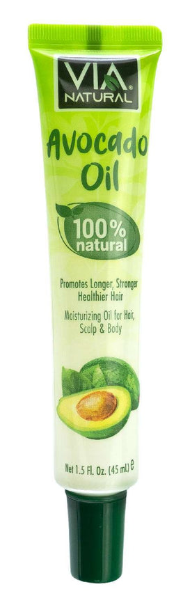 VIA Natural 100 % Natural Oils- Avocado Oil 1.5 Oz (24)