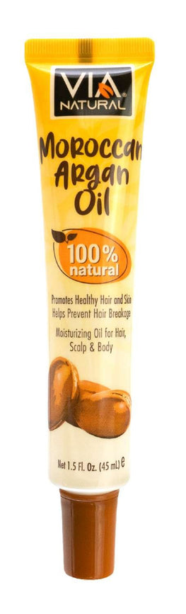 VIA Natural 100 % Natural Oils- Moroccan Argan Oil 1.5 Oz (24)