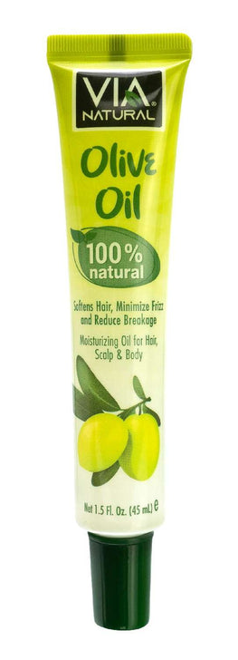 VIA Natural 100 % Natural Oils- Olive Oil 1.5 Oz (24)